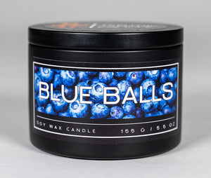 Blue Balls Candle